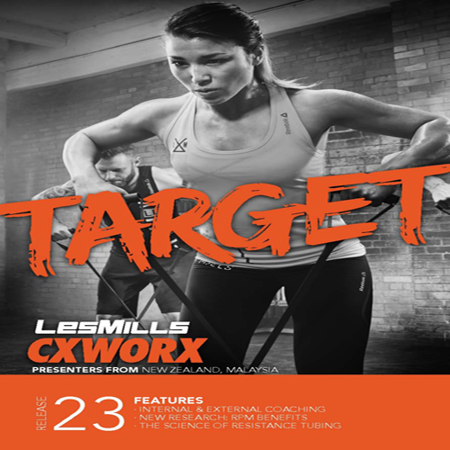 Les Mills CXWORX 23 Master Class Music CD and Instructor Notes
