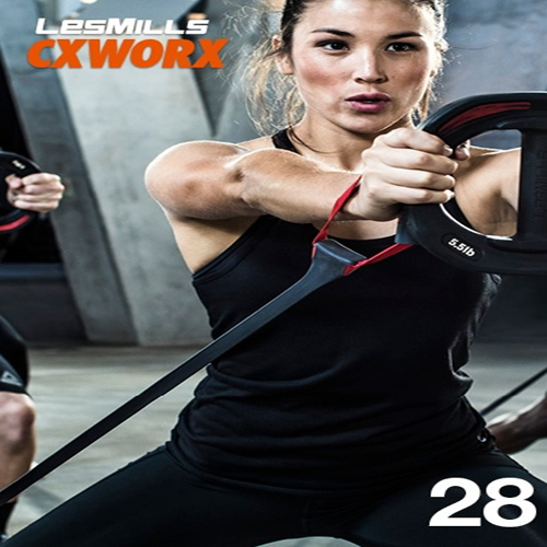 Les Mills CXWORX 28 Master Class Music CD and Instructor Notes