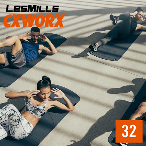 Les Mills CXWORX 32 Master Class Music CD and Instructor Notes