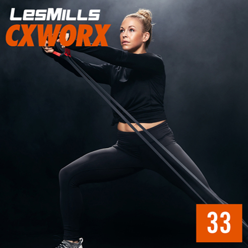 Les Mills CXWORX 33 Master Class Music CD and Instructor Notes