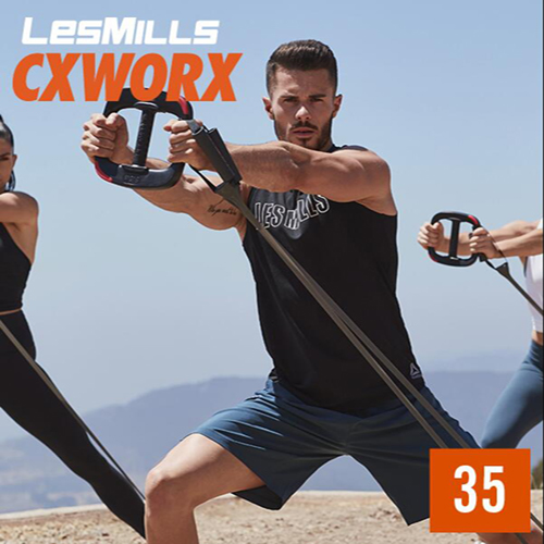 Les Mills CXWORX 35 Master Class Music CD and Instructor Notes