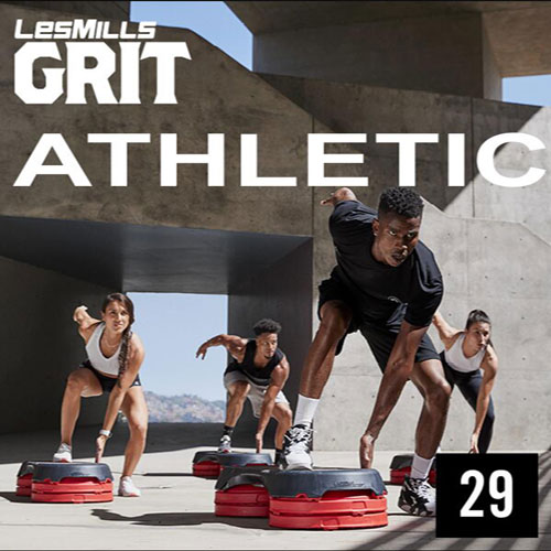 Les Mills GRIT ATHLETIC 29 Master Class+Music CD+Notes