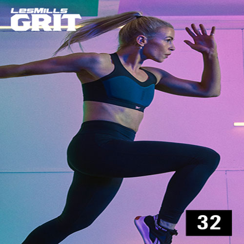 Les Mills GRIT ATHLETIC 32 Master Class+Music CD+Notes