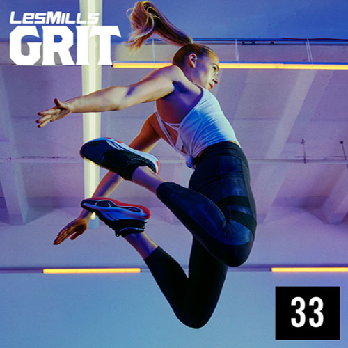 Les Mills GRIT ATHLETIC 33 Master Class+Music CD+Notes