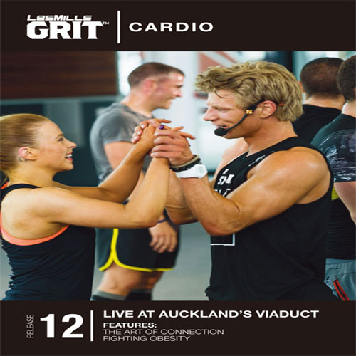Les Mills GRIT CARDIO 12 Master Class+Music CD+Notes