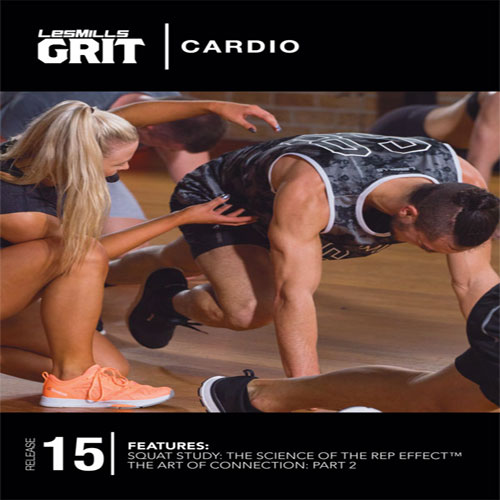 Les Mills GRIT CARDIO 15 Master Class+Music CD+Notes - Click Image to Close