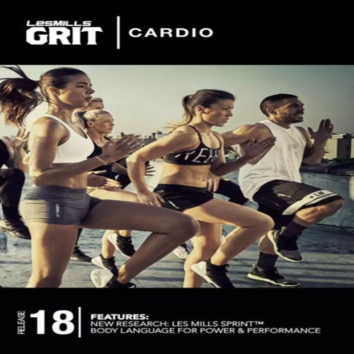 Les Mills GRIT CARDIO 18 Master Class+Music CD+Notes - Click Image to Close