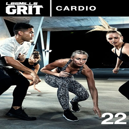 Les Mills GRIT CARDIO 22 Master Class+Music CD+Notes