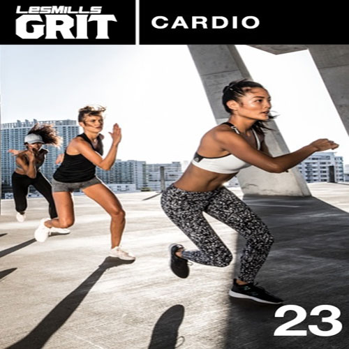 Les Mills GRIT CARDIO 23 Master Class+Music CD+Notes - Click Image to Close
