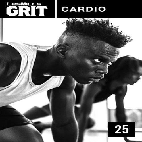 Les Mills GRIT CARDIO 25 Master Class+Music CD+Notes