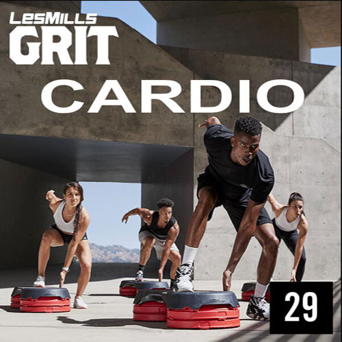 Les Mills GRIT CARDIO 29 Master Class+Music CD+Notes