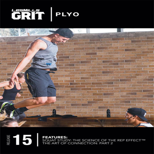 Les Mills GRIT PLYO 15 Master Class+Music CD+Notes