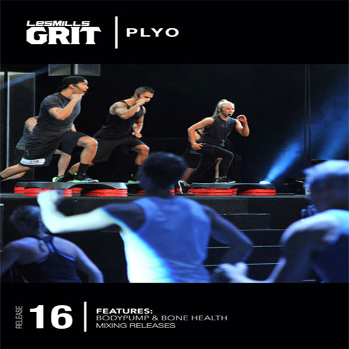 Les Mills GRIT PLYO 16 Master Class+Music CD+Notes