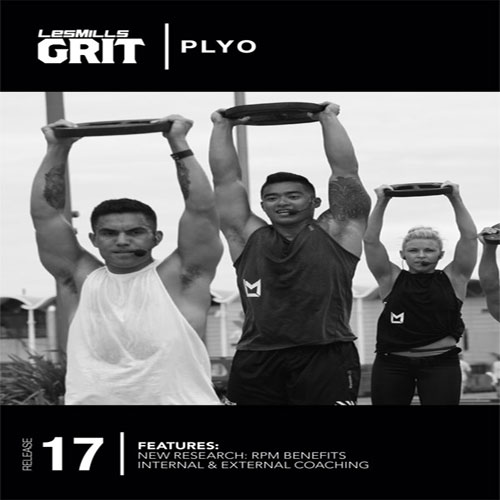 Les Mills GRIT PLYO 17 Master Class+Music CD+Notes - Click Image to Close