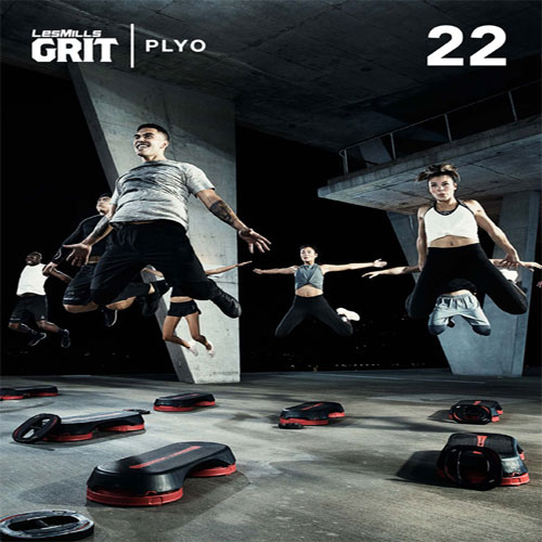 Les Mills GRIT PLYO 22 Master Class+Music CD+Notes