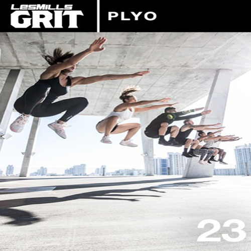 Les Mills GRIT PLYO 23 Master Class+Music CD+Notes