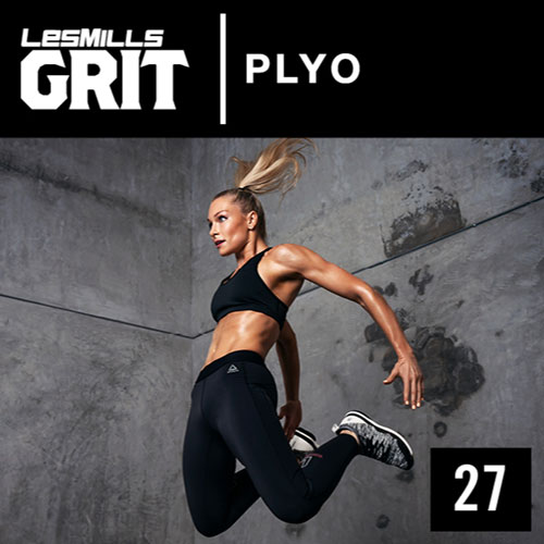 Les Mills GRIT PLYO 27 Master Class+Music CD+Notes