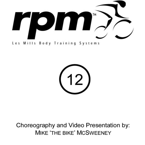 Les Mills RPM 12 Master Class+Music CD+Notes RPM12
