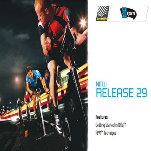 Les Mills RPM 29 Master Class+Music CD+Notes RPM29