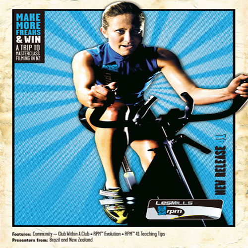 Les Mills RPM 41 Master Class+Music CD+Instructor Notes RPM41
