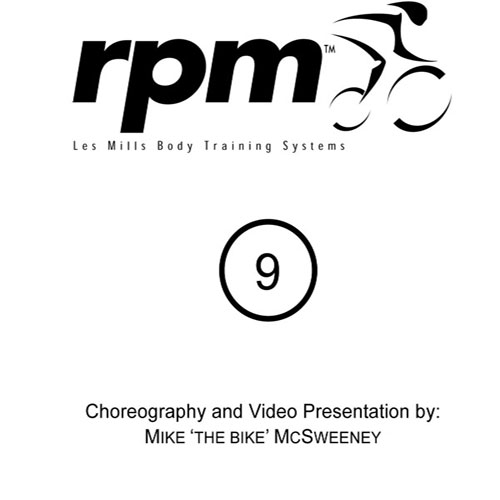 Les Mills RPM 09 Master Class+Music CD+Notes RPM09