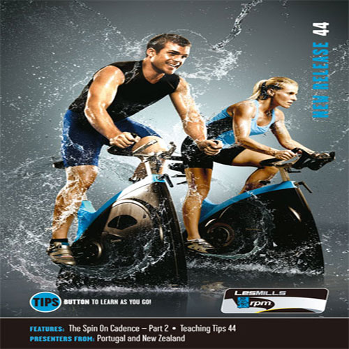 Les Mills RPM 44 Master Class+Music CD+Instructor Notes RPM44