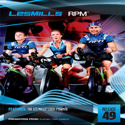 Les Mills RPM 49 Master Class+Music CD+Instructor Notes RPM49