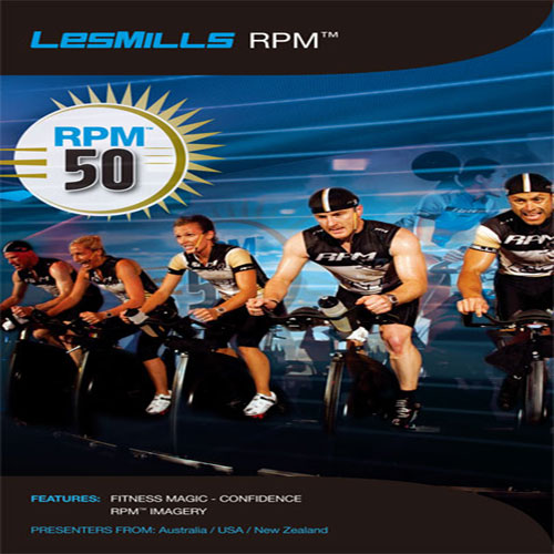 Les Mills RPM 50 Master Class+Music CD+Instructor Notes RPM50