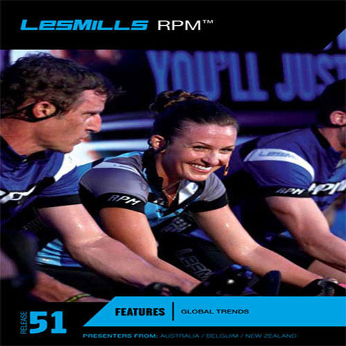 Les Mills RPM 51 Master Class+Music CD+Instructor Notes RPM51