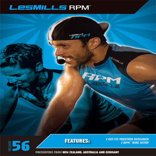Les Mills RPM 56 Master Class+Music CD+Instructor Notes RPM56