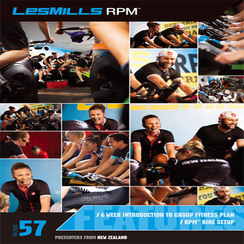 Les Mills RPM 57 Master Class+Music CD+Instructor Notes RPM57