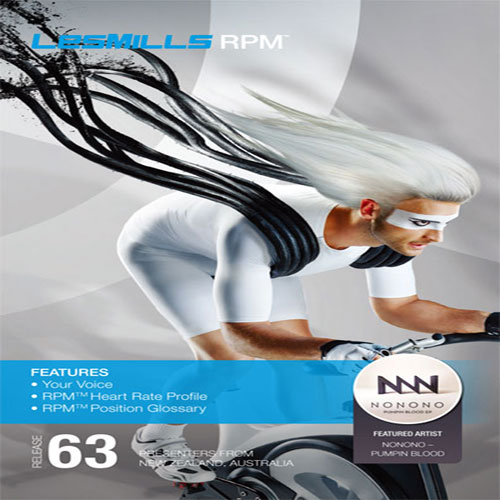 Les Mills RPM 63 Master Class+Music CD+Instructor Notes RPM63 - Click Image to Close