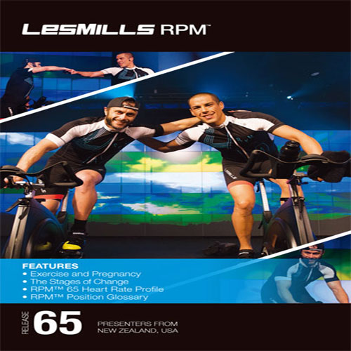 Les Mills RPM 65 Master Class+Music CD+Instructor Notes RPM65