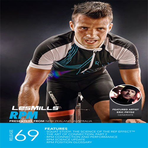 Les Mills RPM 69 Master Class+Music CD+Instructor Notes RPM69