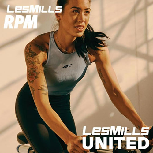 Les Mills RPM UNITED Master Class+Music CD+Notes RPM88
