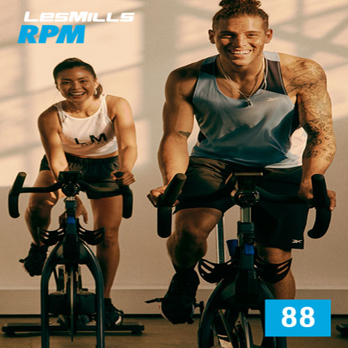 Les Mills RPM 88 Master Class+Music CD+Instructor Notes RPM88