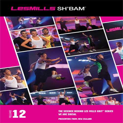 Les Mills SHBAM 12 Master Class+Music CD+Notes