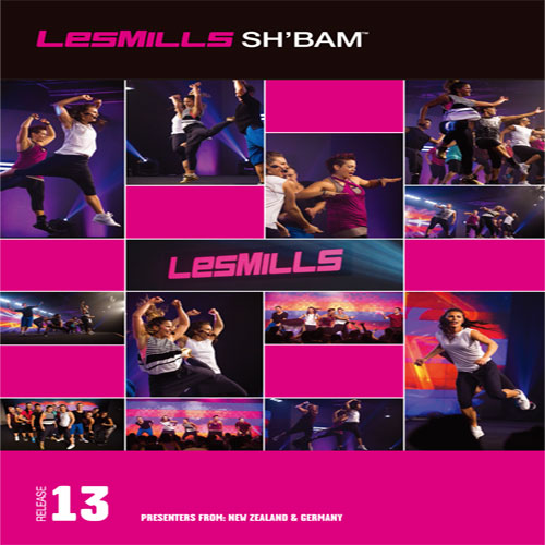 Les Mills SHBAM 13 Master Class+Music CD+Notes