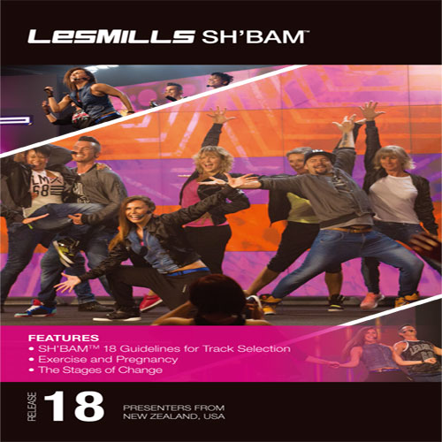 Les Mills SHBAM 18 Master Class+Music CD+Notes