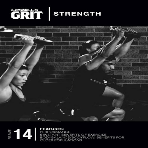 Les Mills GRIT STRENGTH 14 Master Class+Music CD+Notes - Click Image to Close