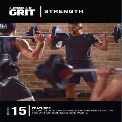Les Mills GRIT STRENGTH 15 Master Class+Music CD+Notes