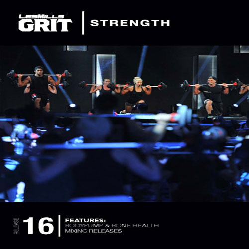 Les Mills GRIT STRENGTH 16 Master Class+Music CD+Notes - Click Image to Close