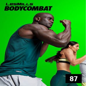 Les Mills BODYCOMBAT 87 DVD, CD, Notes BODYCOMBAT 87