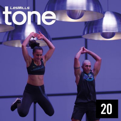 Hot Sale LesMills TONE 20 Complete Set Class+Music Notes