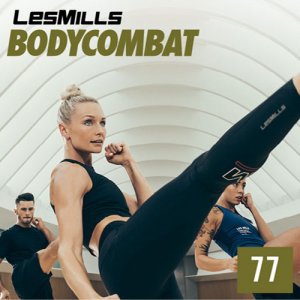 Les Mills BODYCOMBAT 77 DVD, CD, Notes BODYCOMBAT 77