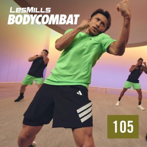 Hot Sale BODYCOMBAT 105 Video Class+Music+Notes
