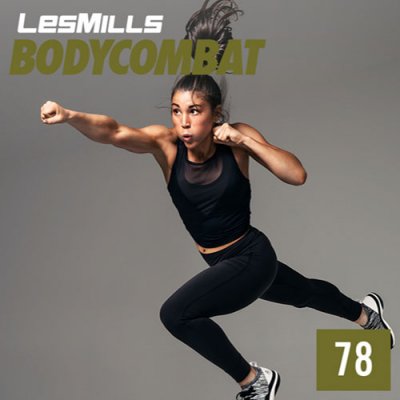 Les Mills BODYCOMBAT 78 DVD, CD, Notes BODYCOMBAT 78