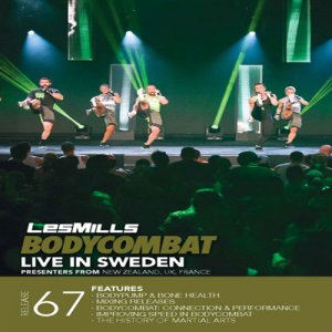 Les Mills BODYCOMBAT 67 DVD, CD, Notes BODYCOMBAT 67