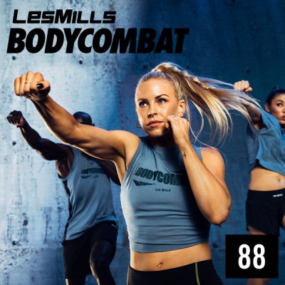 [Hot Sale] Les Mills BODYCOMBAT 88 DVD, CD, Notes BODY COMBAT 88