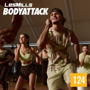 Hot Sale BODYATTACK 124 complete Video+Music+Notes